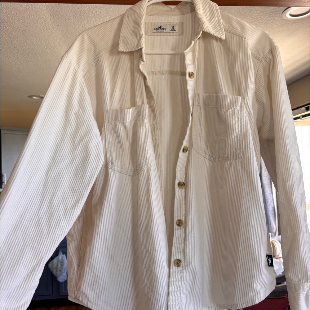 Women’s Corduroy Button-Up Shirt